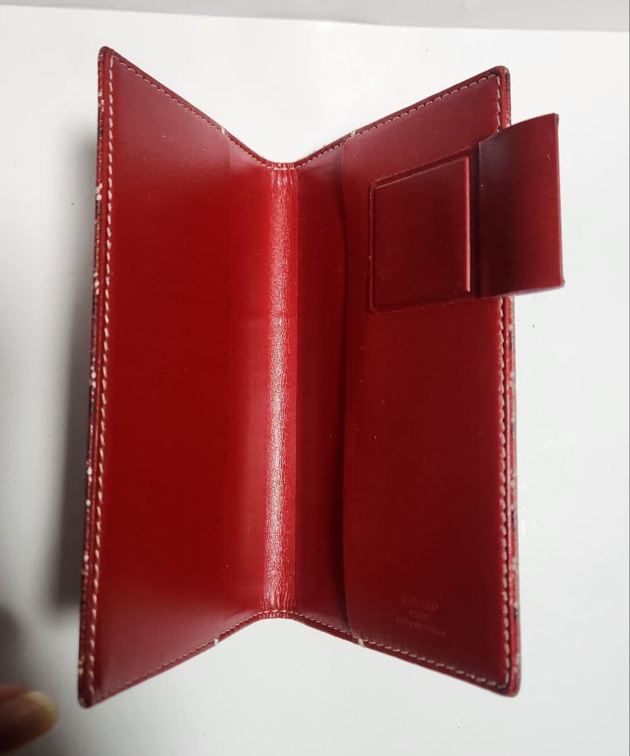 美品】ゴヤール GOYARD 手帳カバー アジェンダ ボルドー 赤 - メルカリ