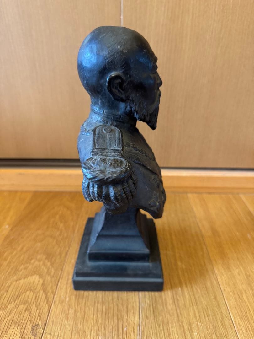 舶*来様 伊藤博文　ブロンズ　銅像　真鍮　オブジェ　インテリア　白井雨山　時代