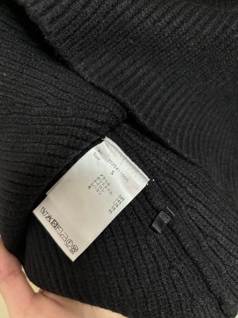 THETOE TOÉ Rosen Peplum Cardigan Sサイズ