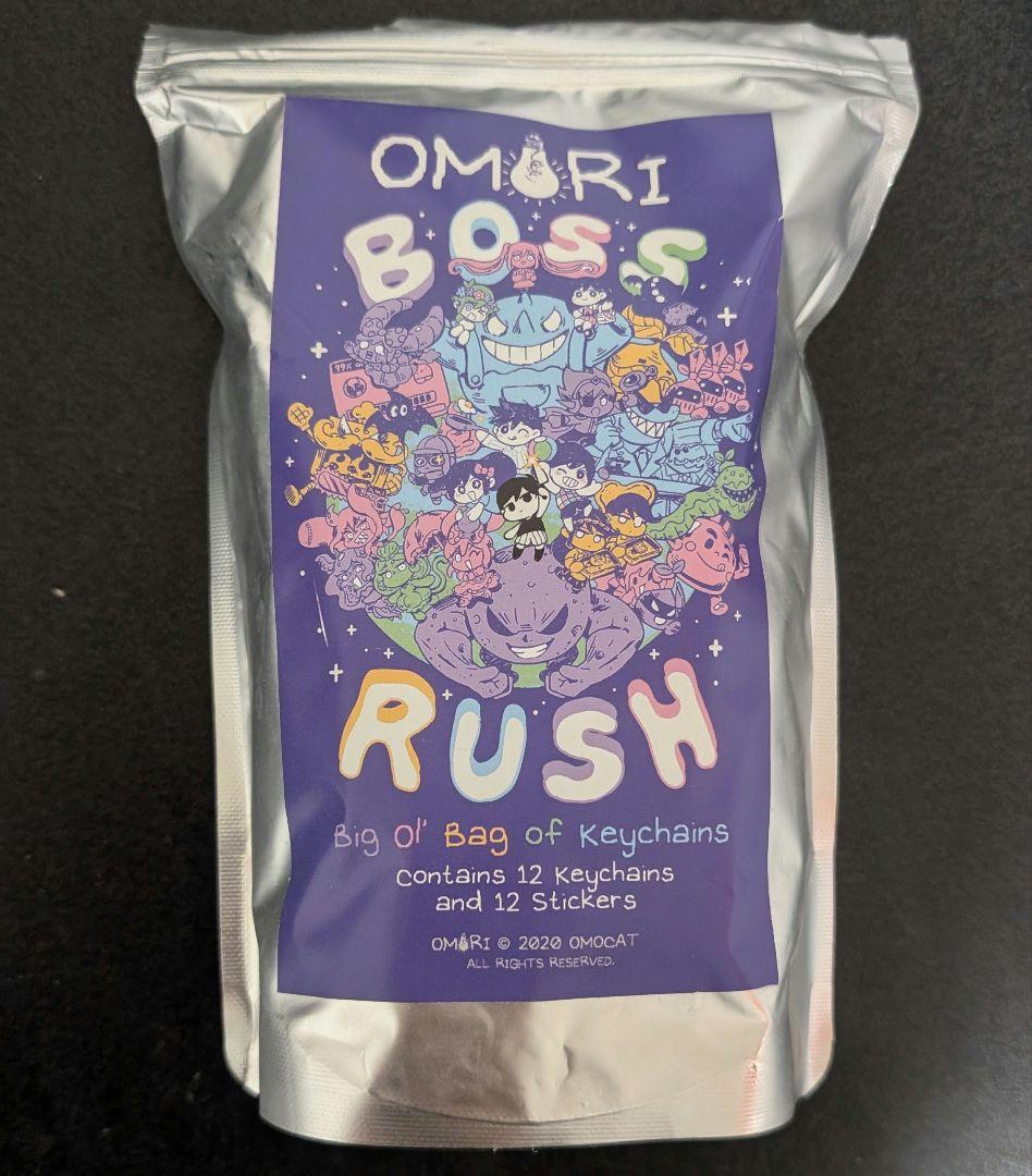 OMORI 　アクキー アクリルキーホルダー　ボスラッシュ Amazon.co.jp: OMORI ボスラッシュ アクリルキーホルダー オモリ