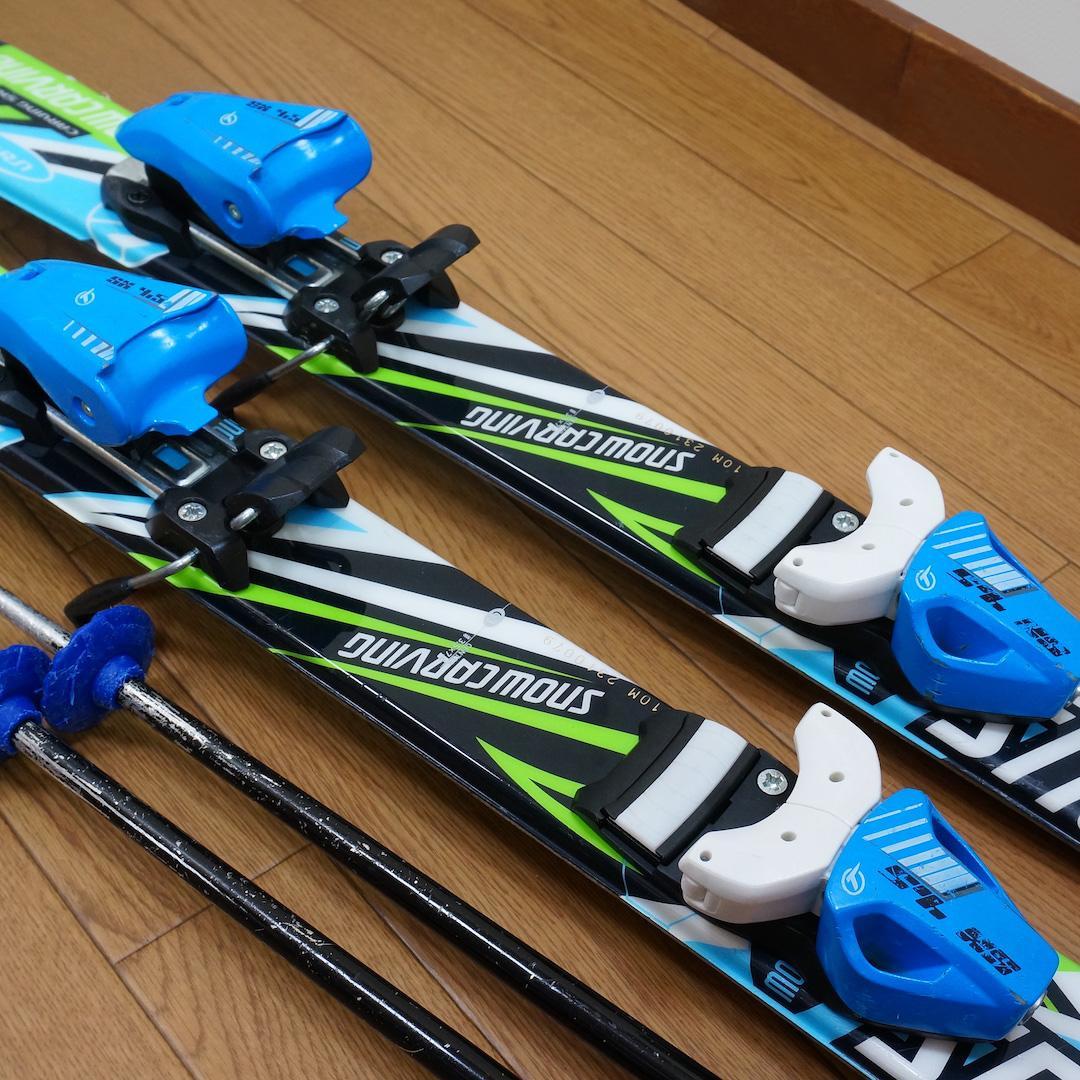 メンテ済 110cm 靴20cm SNOWCARVING スキーセット - メルカリ