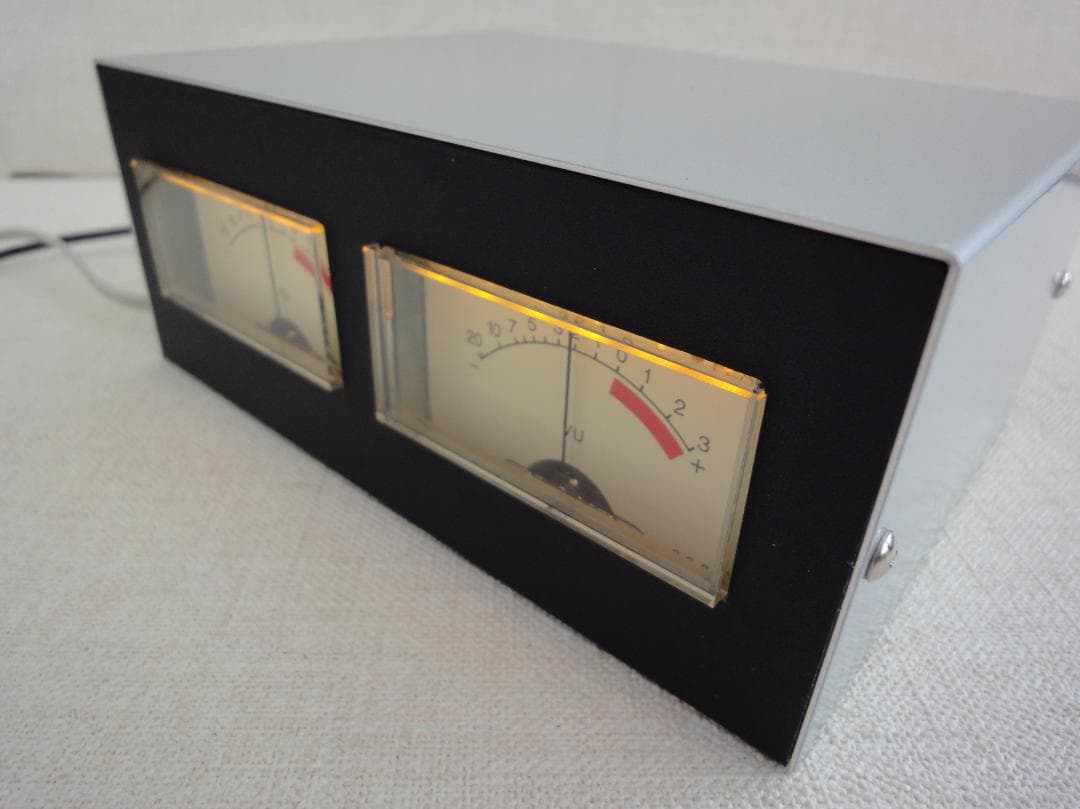 自作ステレオVUメーター222号機（YAMAHAワイド大型・ピーク付） - メルカリ