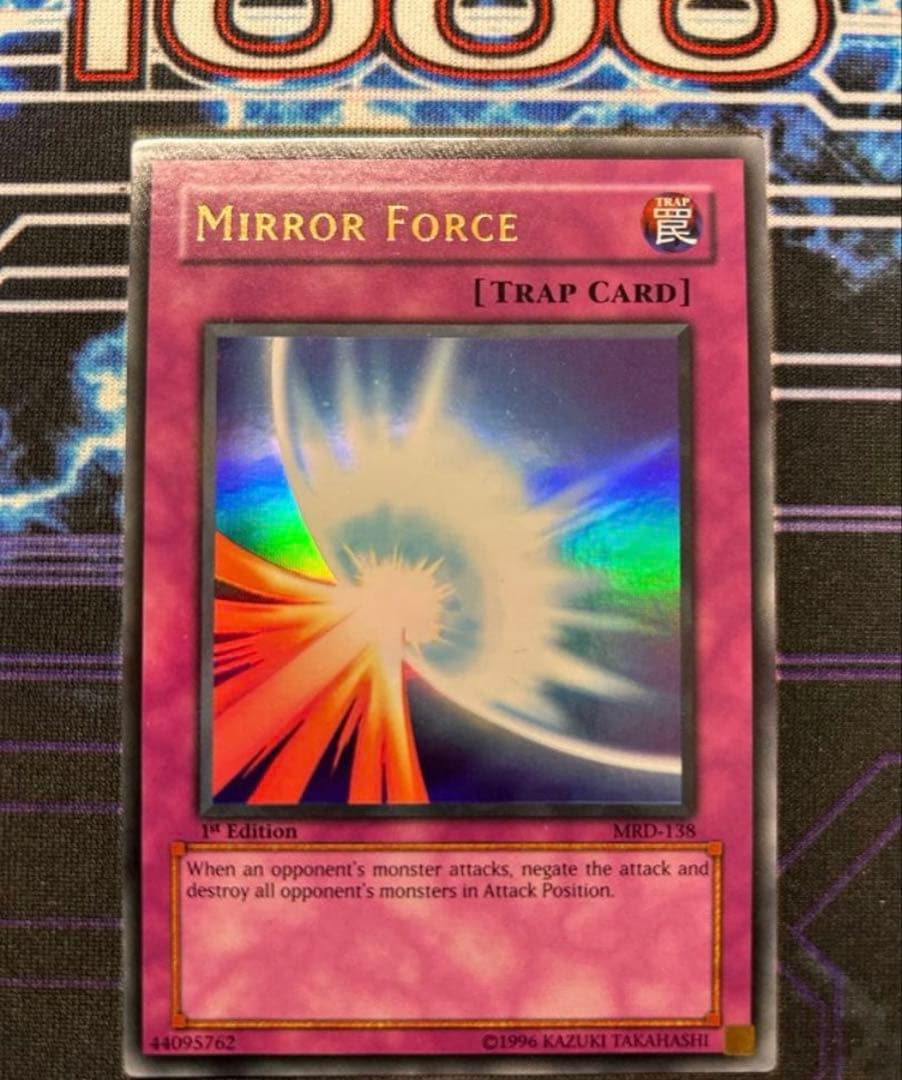 聖なるバリアミラーフォース アジア 英語 遊戯王 - メルカリ