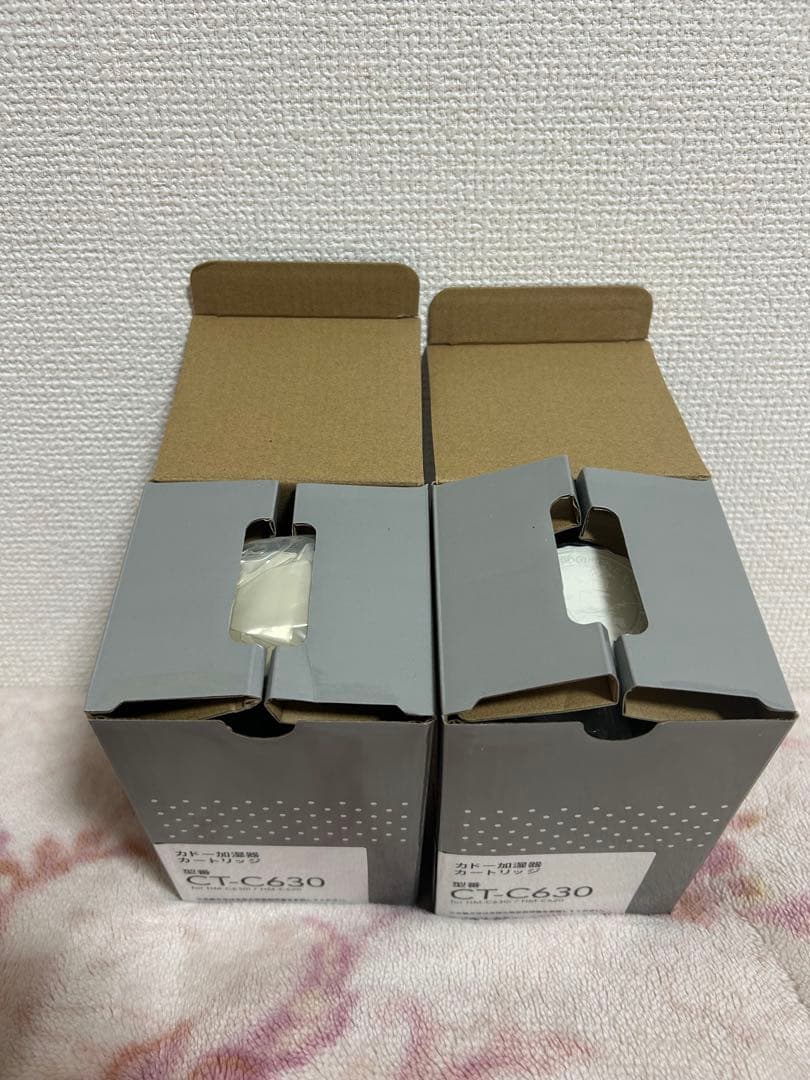 新品未使用】cado加湿器カートリッジ CT-C630 × 2個 - メルカリ