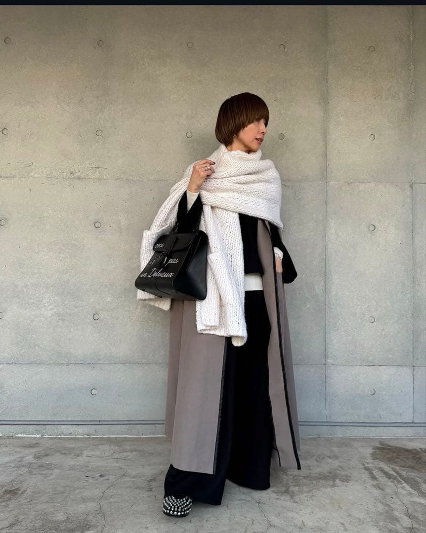 m*u様 Chieko + long cape チエコプラス 新品未使用