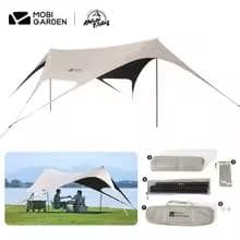 MOBI GARDEN タープ サンシェルター　グレー 楽天市場】【COMMANDER185 専用ルーフ】MOBI GARDEN モビ ガーデン