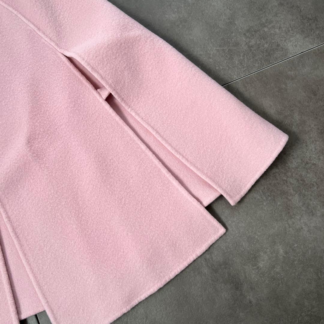 CELFORD（セルフォード）ピンク リバーケープジャケット ウール混紡 美