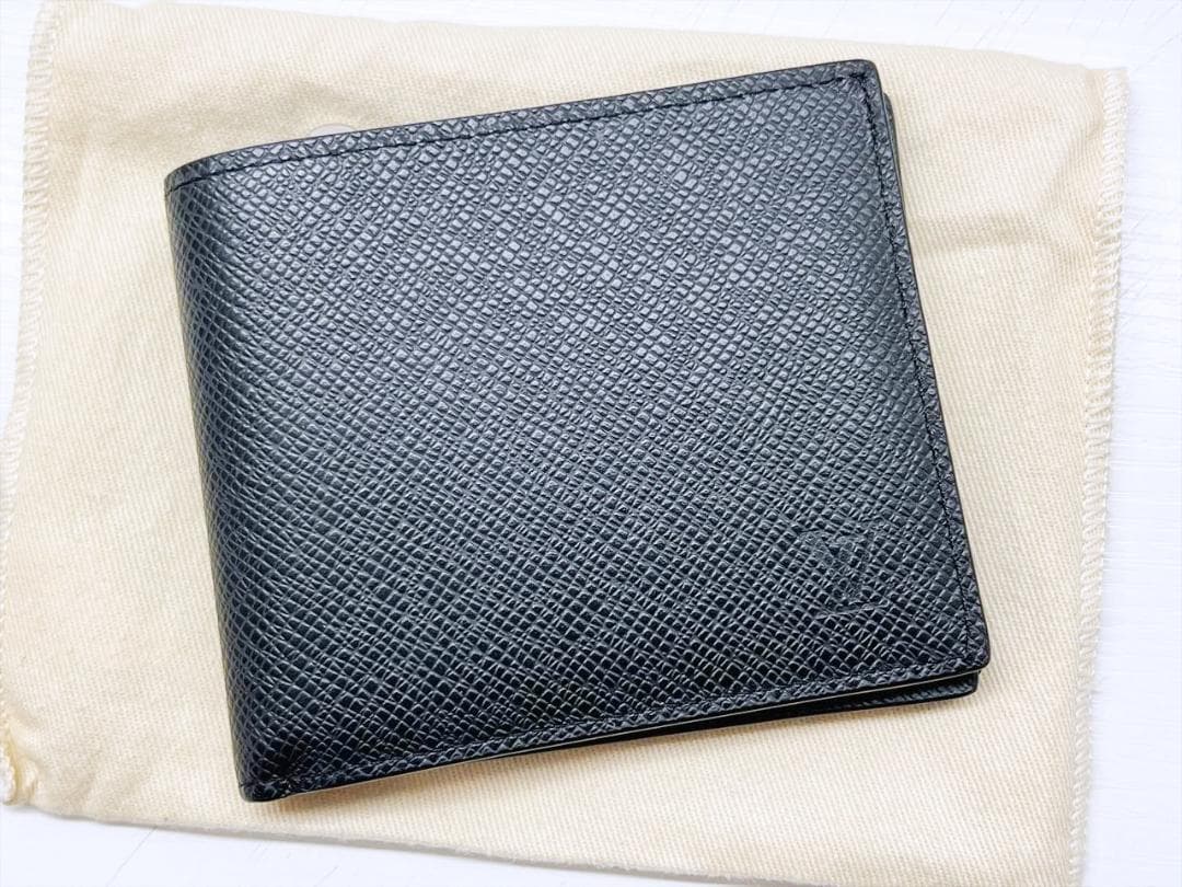 25年現行品 美品 ルイヴィトン アメリゴNM 二つ折り財布 ID M62045 LOUIS VUITTON ルイヴィトン タイガ ポルトフォイユ アメリゴ NM 二