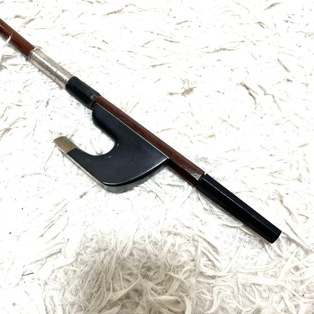 高級 コントラバス弓 suzukiケース付き 弓 - メルカリ