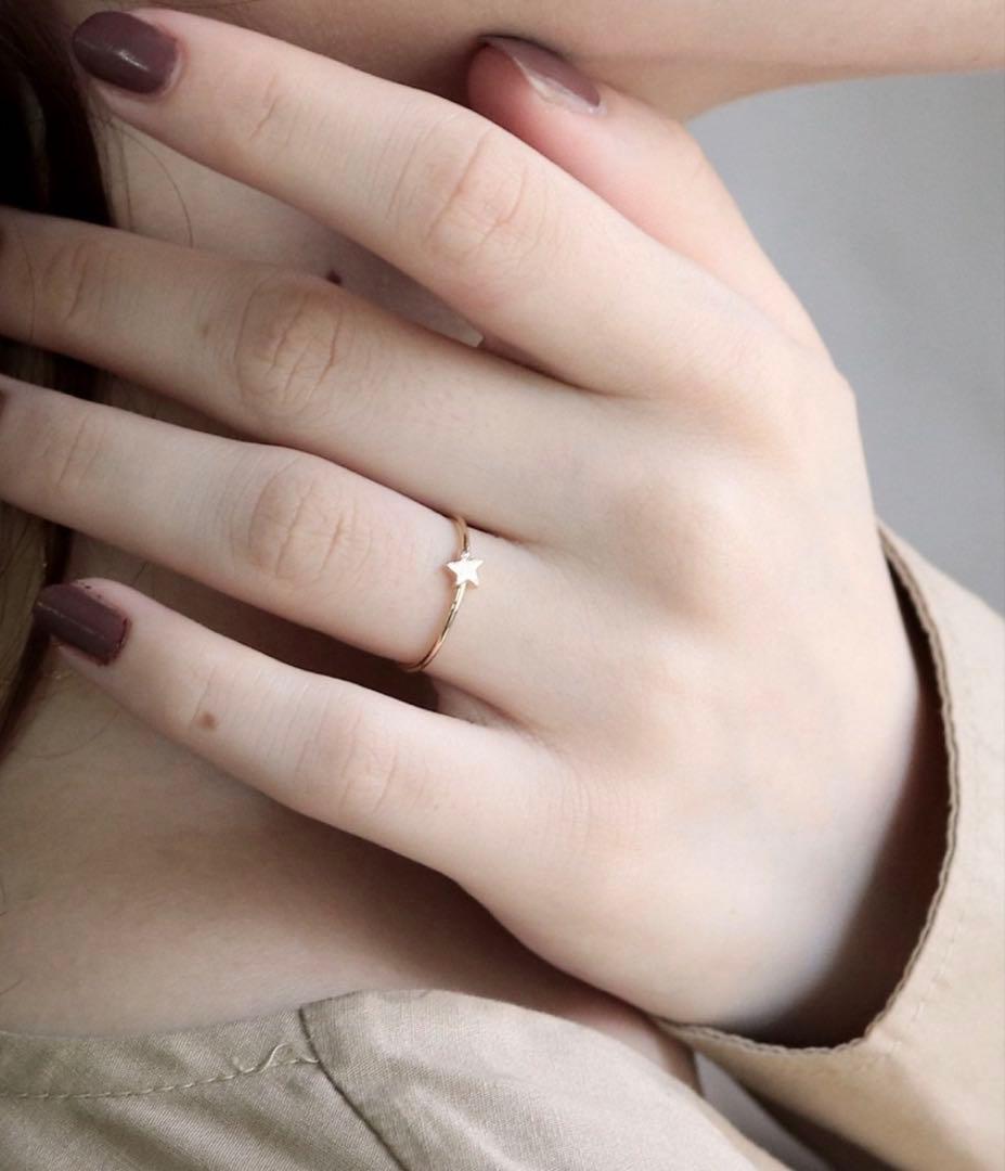 NOIR DE POUPEE ☆ K10 9号 星形 指輪 リング 星 スター - メルカリ