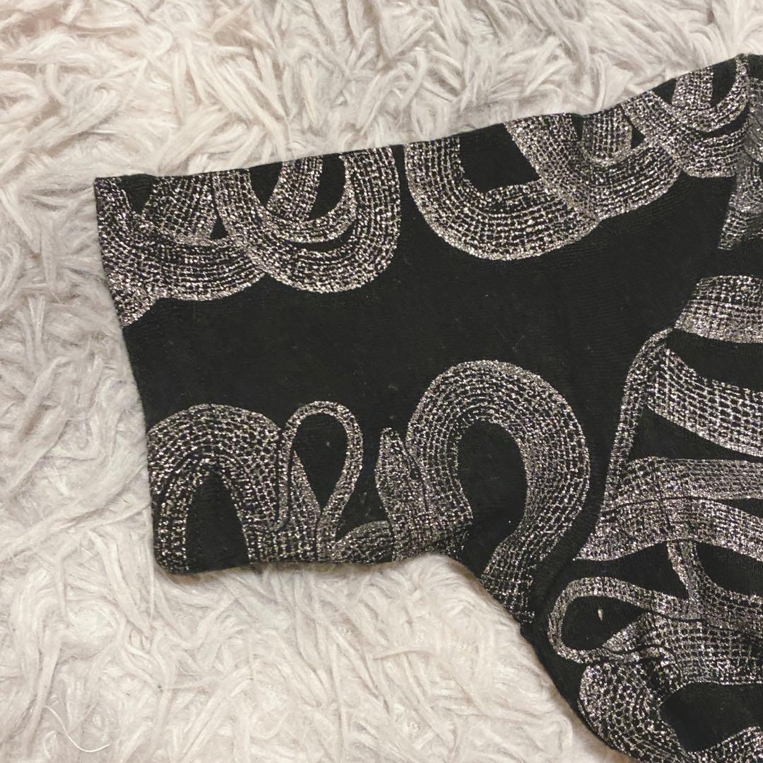 ヒステリックス】（FREE）スネーク バナナガール ラメ Tシャツ 希少