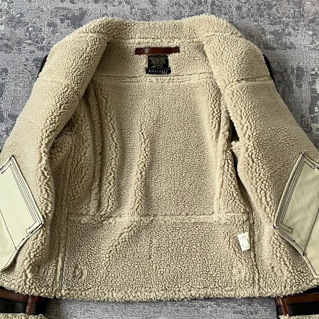 BIOHAZARD】B-6 LEONモデル ムートンジャケット バイオハザード - メルカリ