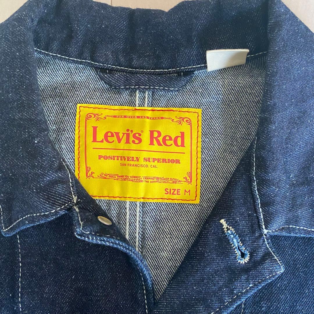 YANYAN様専用 】Levi's Red デニムジャケット - メルカリ