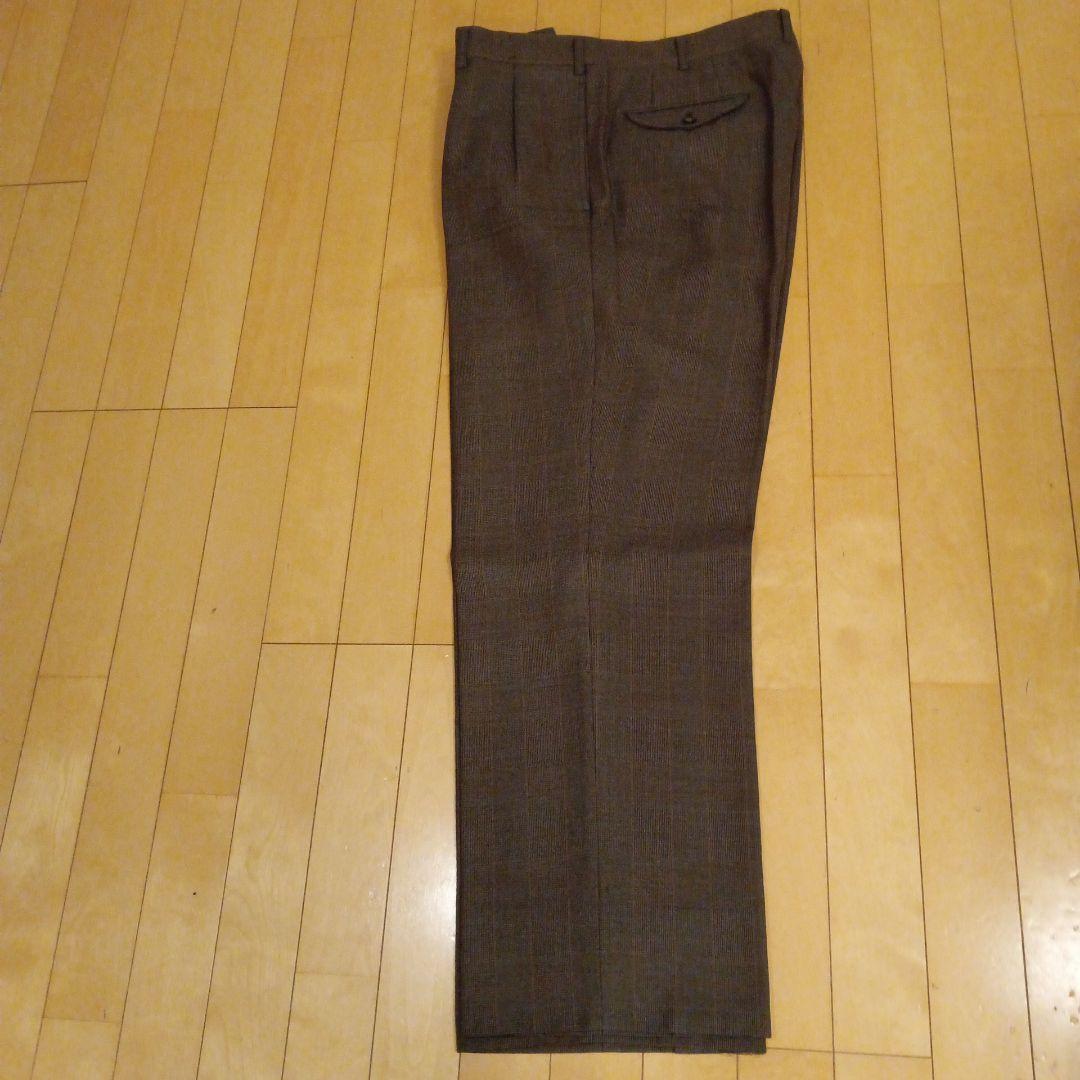 バーバリー グレーブラウン系チェック柄スリーピーススーツ - メルカリ