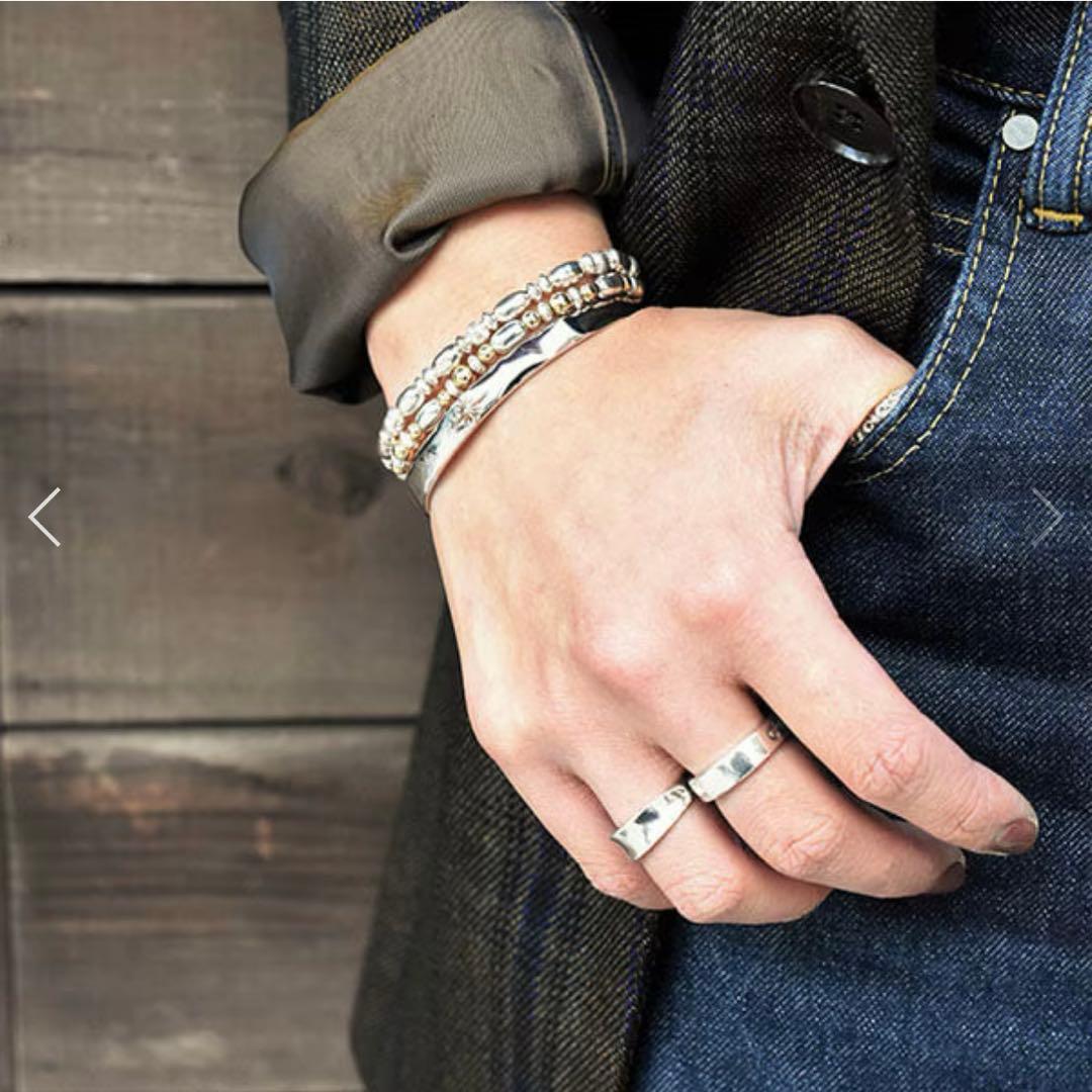 SAAD サード バングル ブレスレット SV925 シルバー サンシンボル