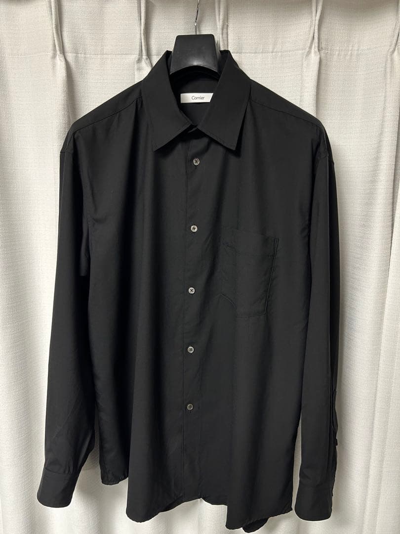 Cornier Super180's WORSTED WOOL SHIRTS - メルカリ
