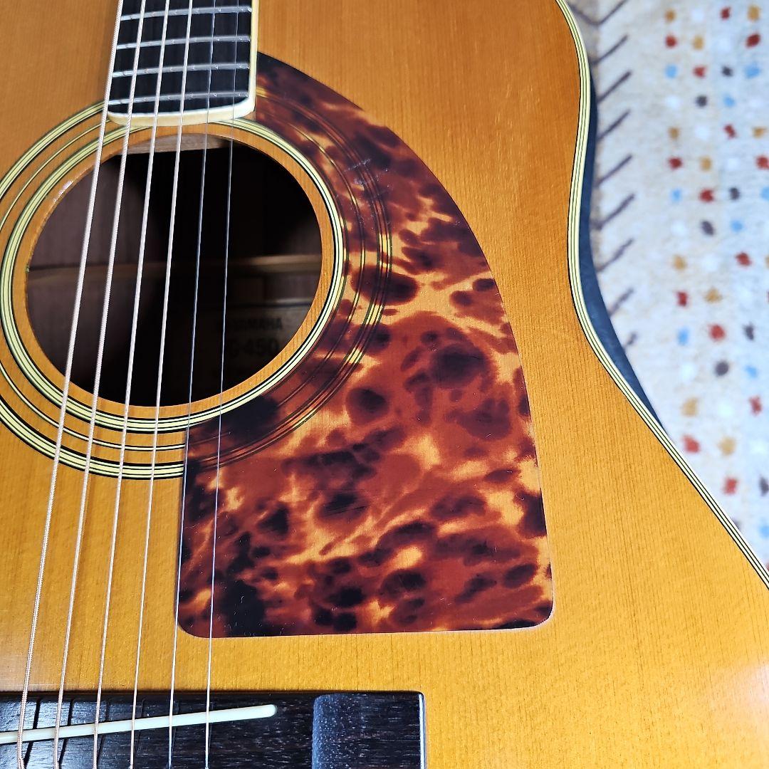 YAMAHA.FG-450グリーンラベル 。ハードケース付き。 - メルカリ