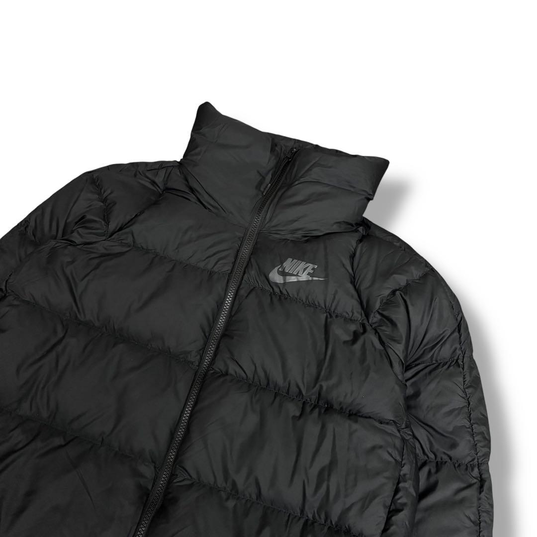 NIKE ナイキ ダウンジャケット ジャンパー 軽量 メンズ 黒 ブラック S