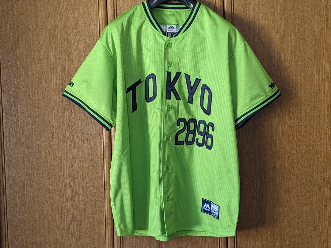 東京ヤクルトスワローズ つば九郎 2896 ユニフォーム Majestic XL