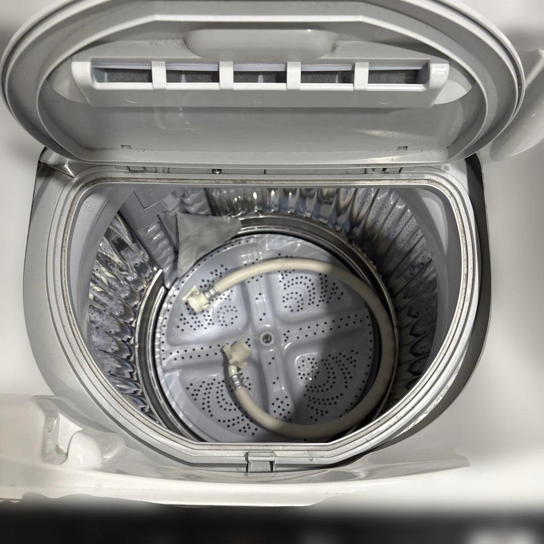 【乾燥機能付き】SHARP 縦型洗濯機 ES-TX5EJ 5.5kg