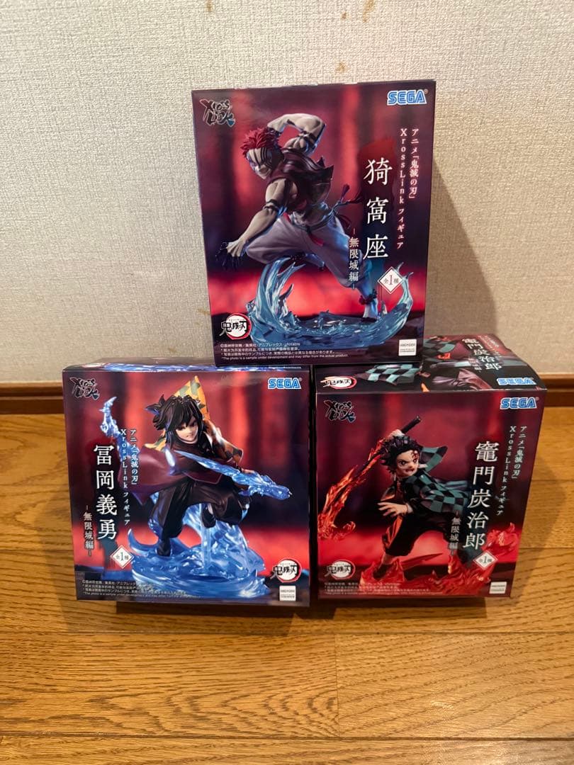 鬼滅の刃 XrossLink 竈門炭治郎 冨岡義勇 猗窩座 3種セット① - メルカリ