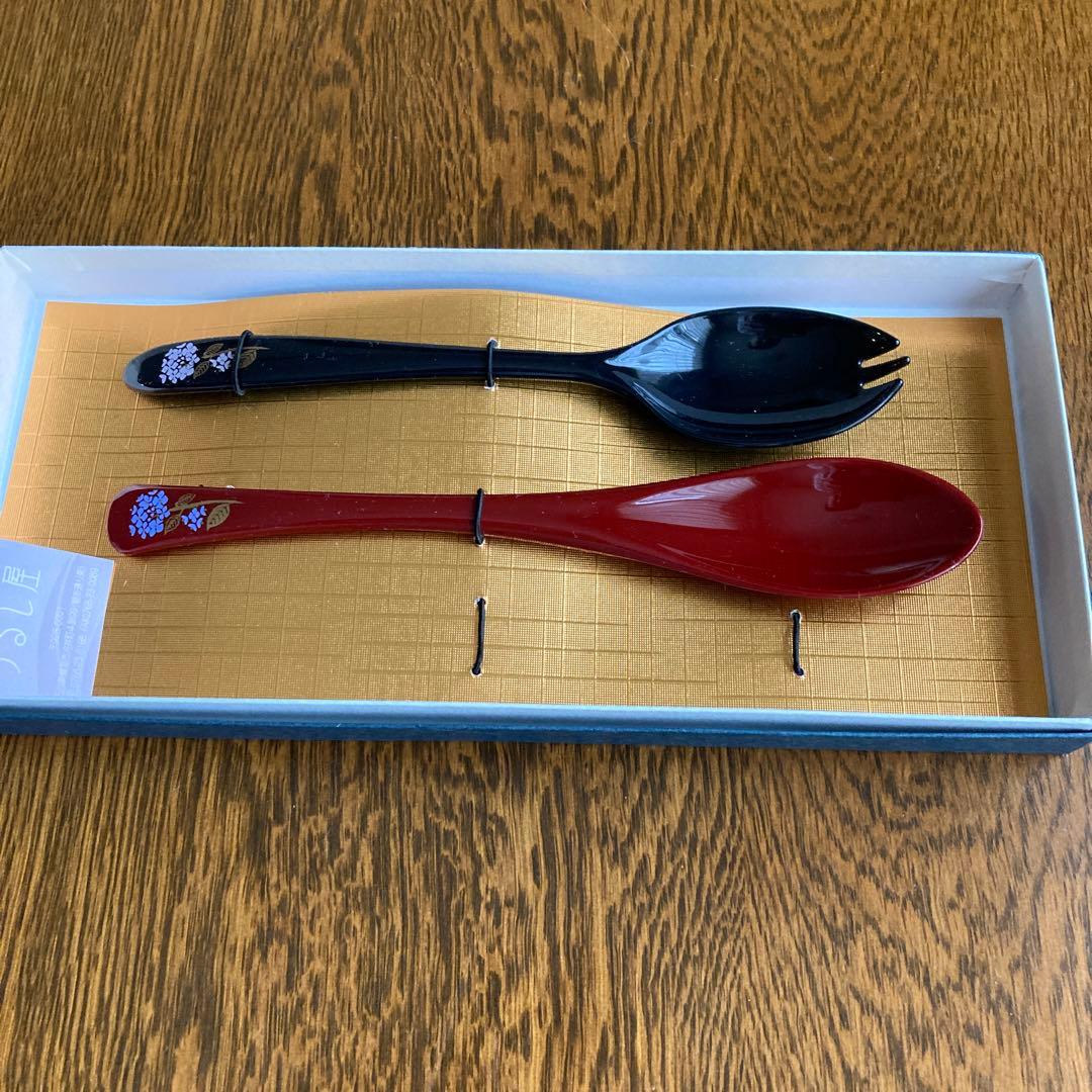 輪島塗 スプーン2個(未使用品) - メルカリ