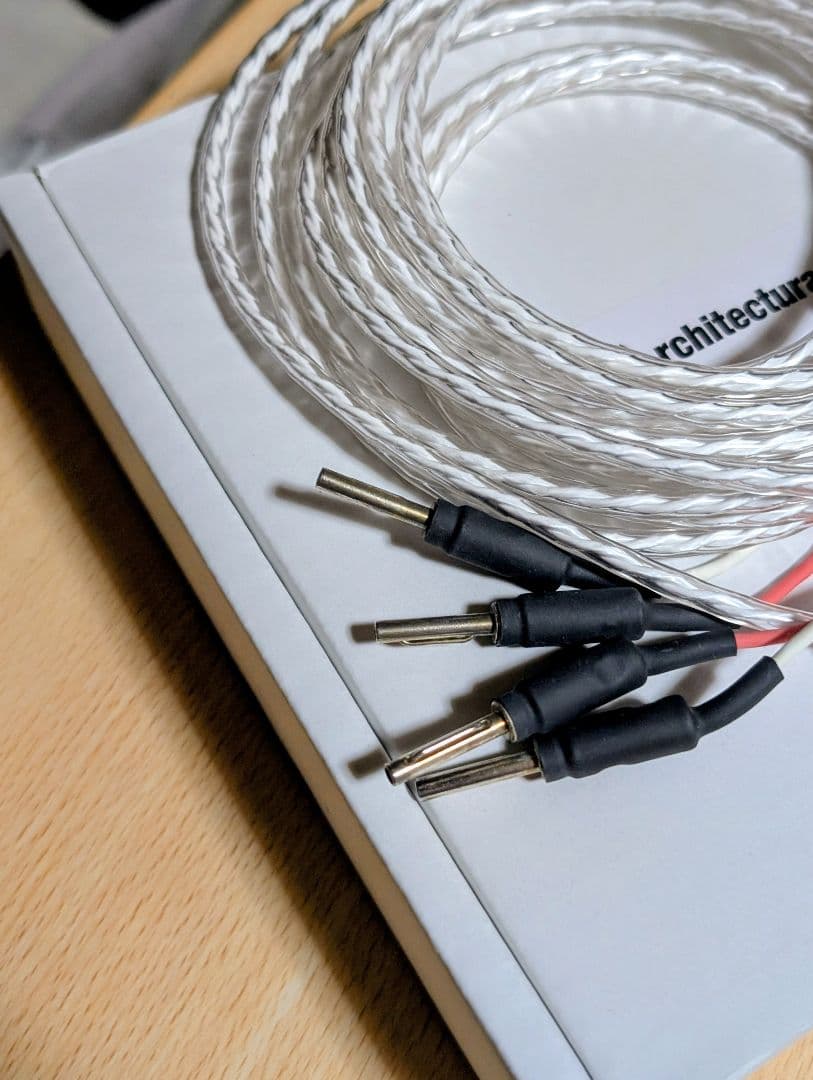 Architectura KEI 2.5m ペア バナナプラグ美品