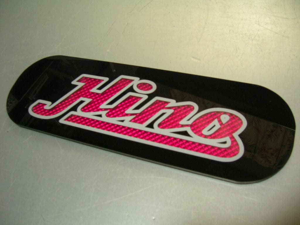 ◇日野バスマークアンドン小判板◇Hino◇ラメ無◇デコトラ◇トラック