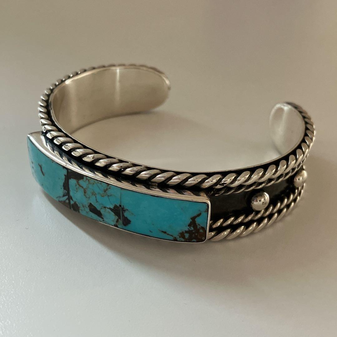 BEFORE THE SUN SHINE ターコイズバングル シルバー925 BEFORE THE SUN SHINE ターコイズバングル シルバー925