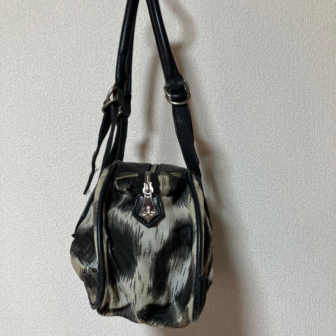 Vivienne Westwood レオパード柄 ミニボストンバック ショルダー
