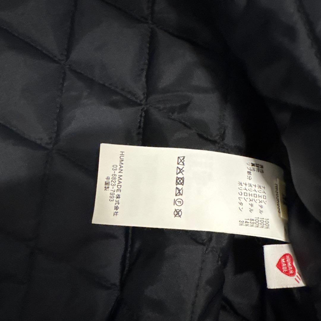 ジャケット・アウター HUMAN MADE Nylon Stadium Jacket \"Black\"