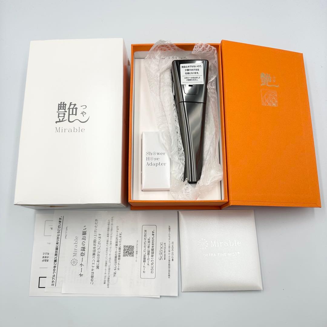 Mirable 艶 ミラブルつや シャワーヘッド ミラブル艶（つや） サイエンス ウルトラファインバブル シャワー