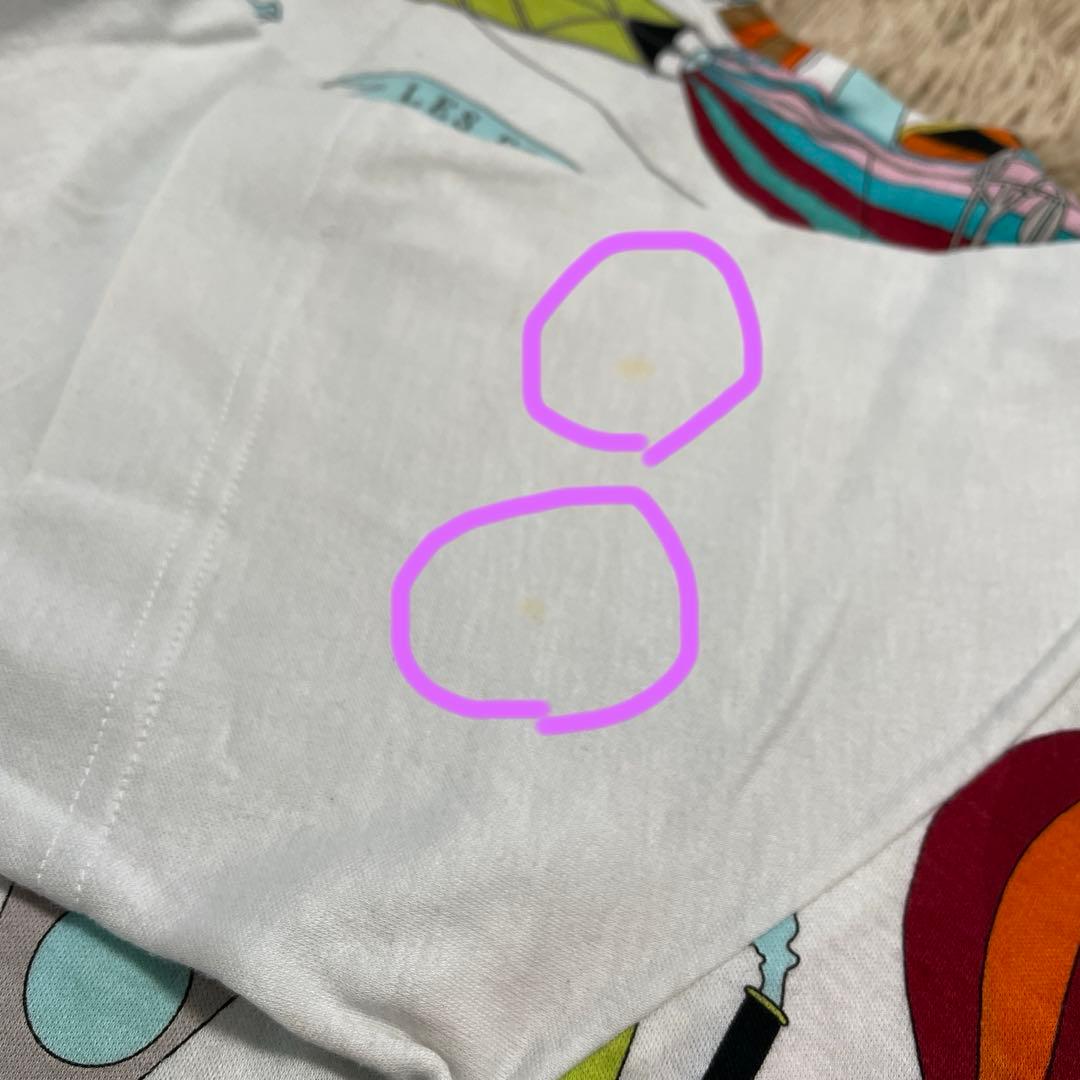 エルメス半袖Tシャツ⭐︎LES FOLIES DU CIEL⭐︎大空の狂気 XS - メルカリ