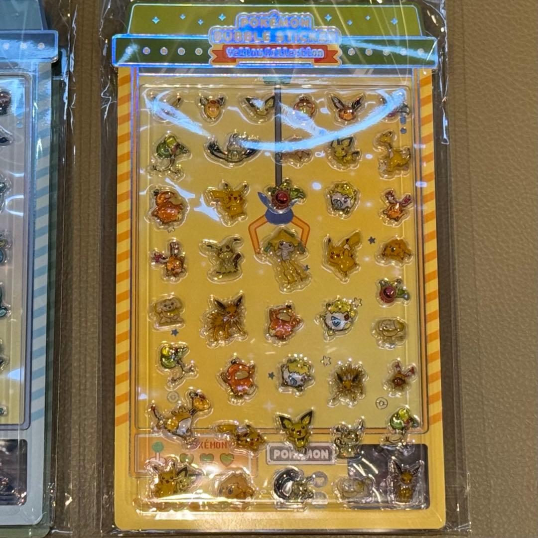 ポケモン 韓国公式 バブルステッカー 全8種 コンプリートセット - メルカリ