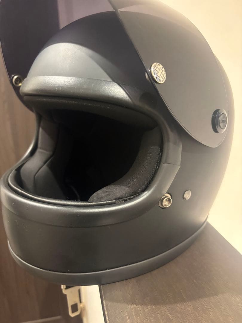 フルフェイスヘルメット 族ヘル　マットブラック フルフェイスヘルメット バイクヘルメット マットブラック 黒