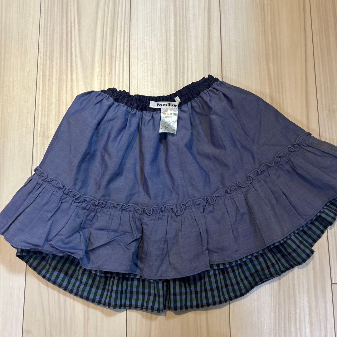 ファミリア スカート（リバーシブル）XT - メルカリ