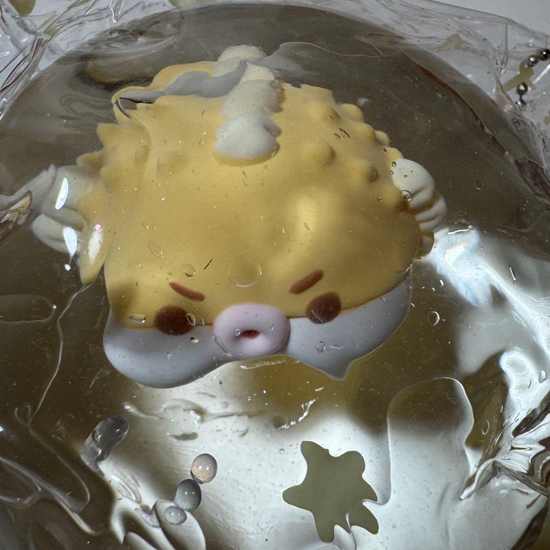 MoMoスクイーズ海洋シリーズ第1弾 ふぐフグ クリアボール - メルカリ