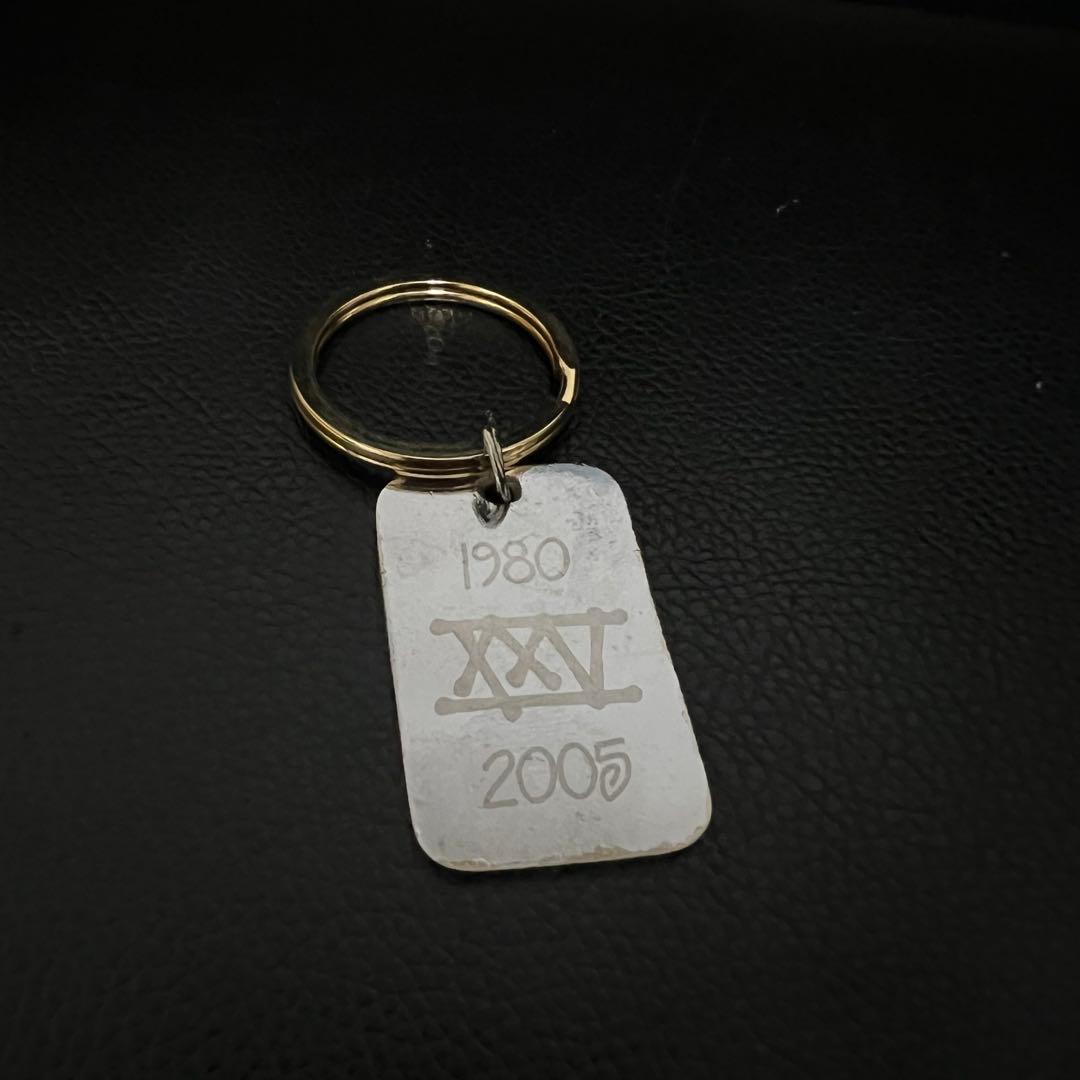 STUSSY オールドステューシー 25周年 ドッグタグ & キーリング セット