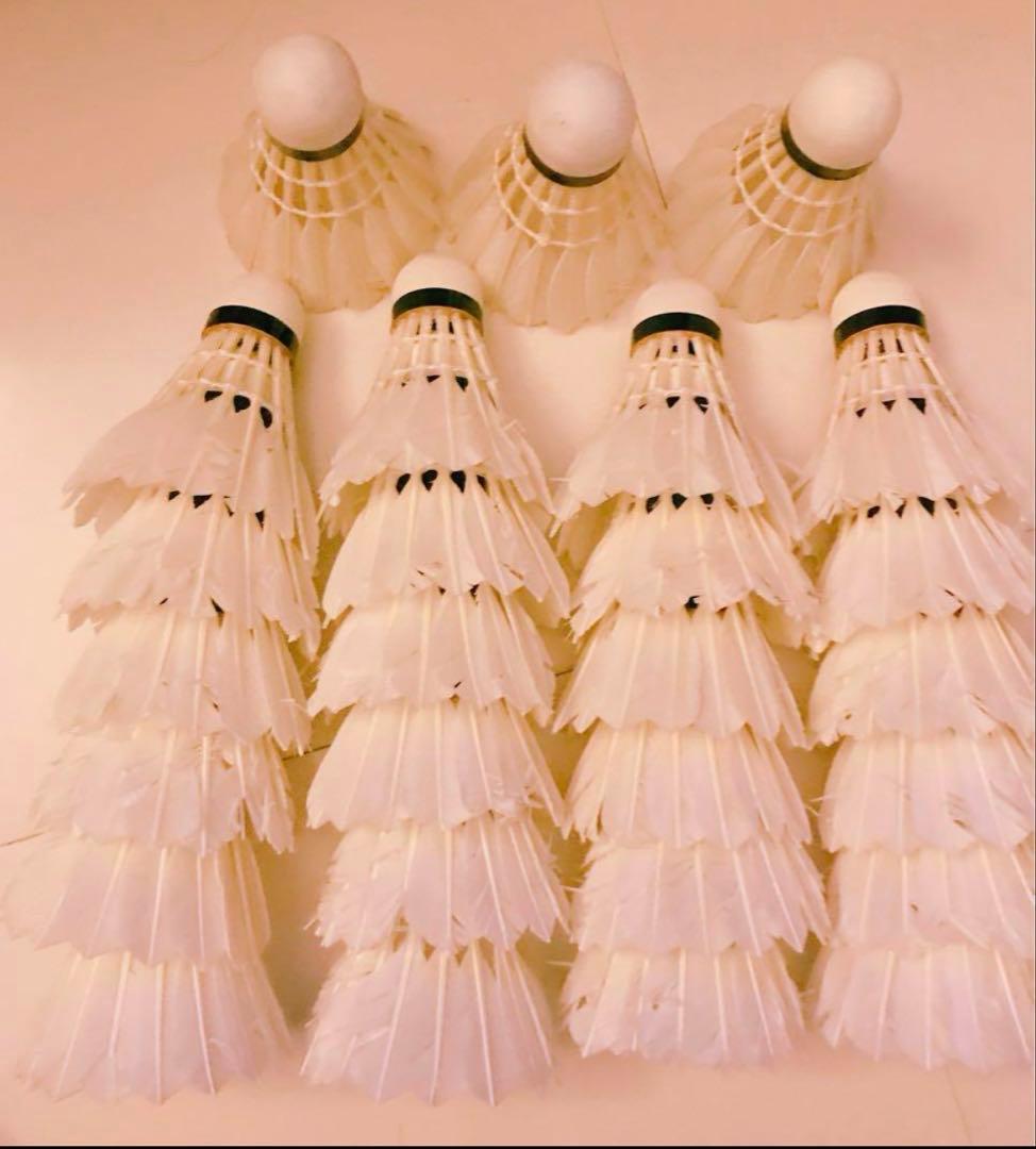 バドミントン シャトル120個 ニューオフィシャル 他 美品有練習ノック