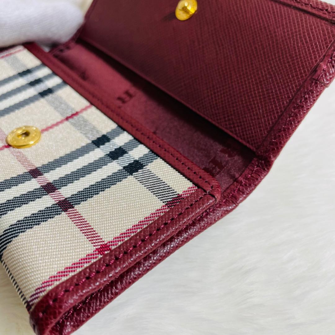 新品☆未使用品 箱付きバーバリー ノバチェック 5連キーケース