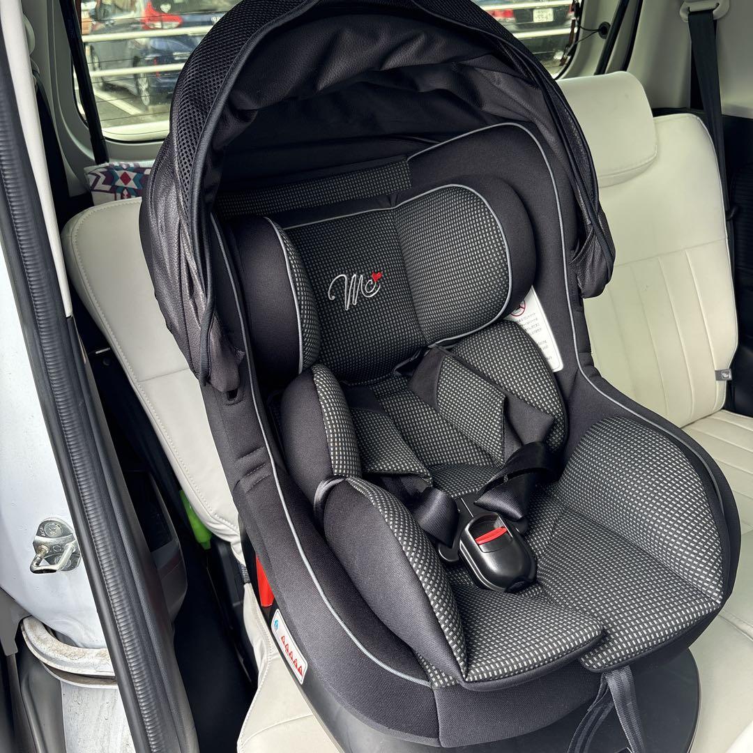 美品 マムズキャリーターンレジェFIXチャイルドシートISOFIX B-900
