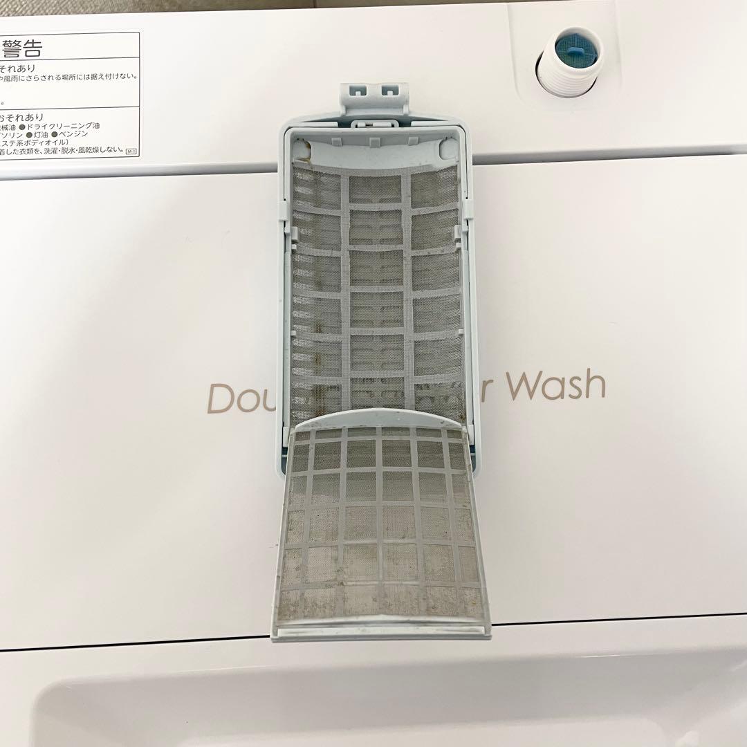 【良品】TOSHIBA 2025年製 全自動洗濯機 4.5kg ホワイト F