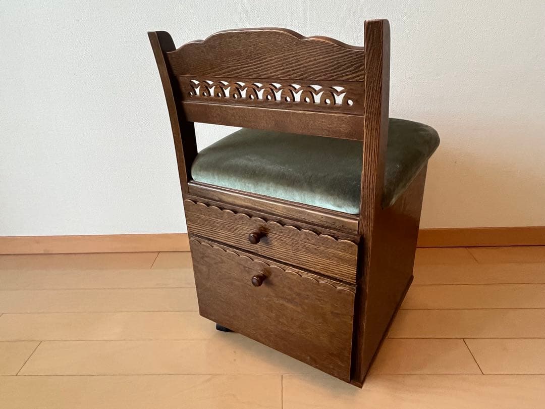 美品 定価21万円 パリの雑貨屋 ライティングビューロー チェア