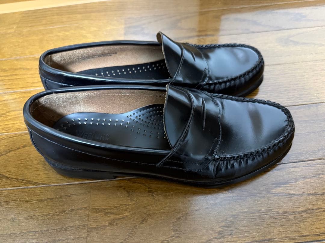 《美品》G.H.BASS Weejuns ローファー　黒