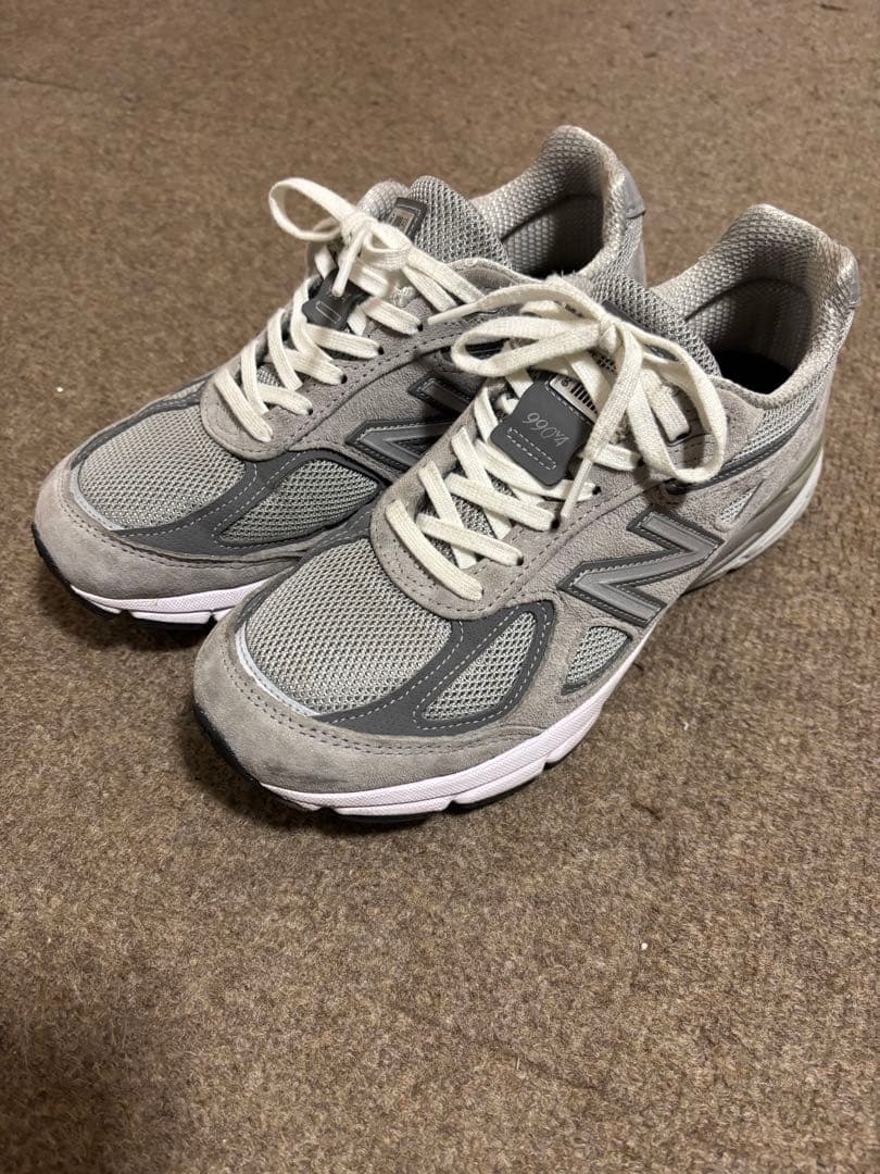 New Balance ニューバランス　990 V4 25cm New Balance（ニューバランス） M990 V4 グレー メンズ幅広4E MADE IN
