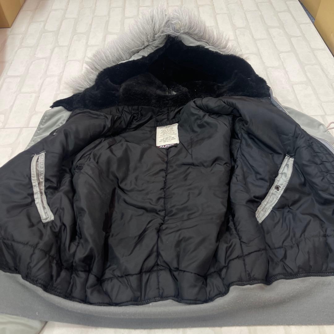 値下げ 80s アルファ ALPHA N-2B USA シルバー フライト JK - メルカリ