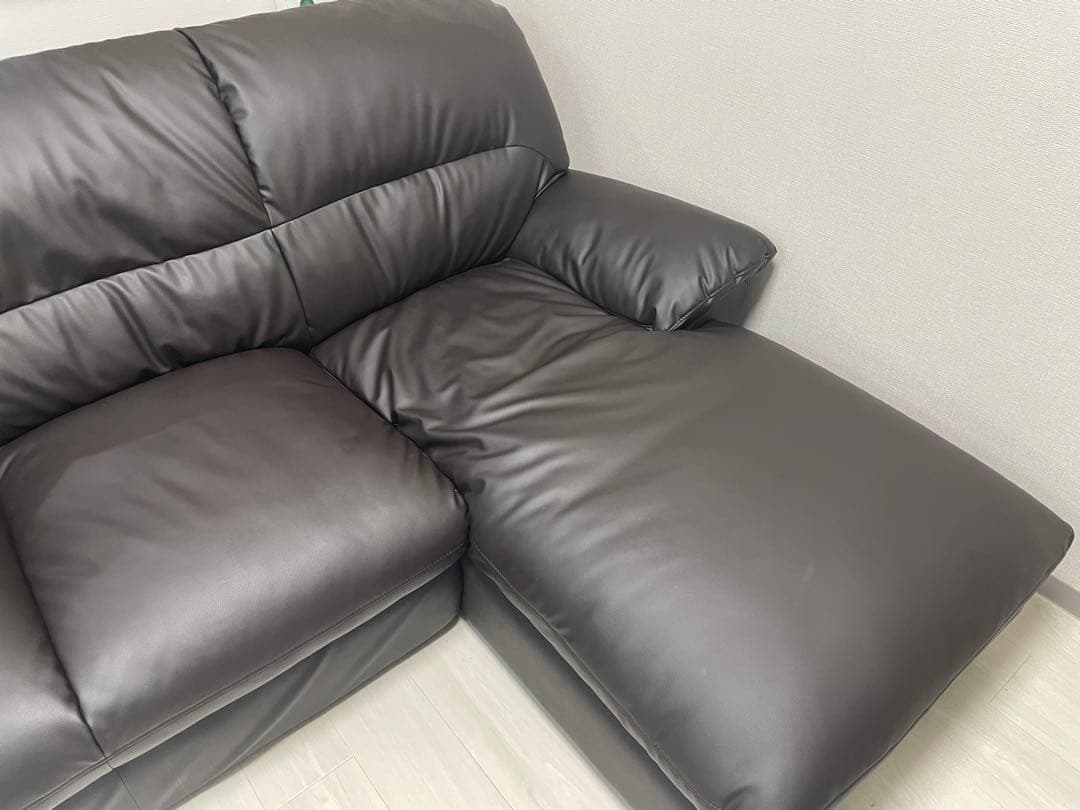 ニトリ カウチコーナーソファNシールドビット3KD LC ブラウン 説明書