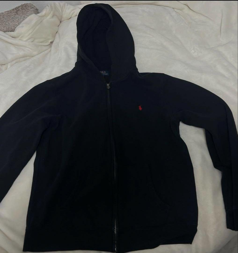 e*i様 POLO ラルフローレン ジップパーカー 短丈 Polo by Ralph Lauren ビッグポニー ジップパーカー 短丈 - メルカリ