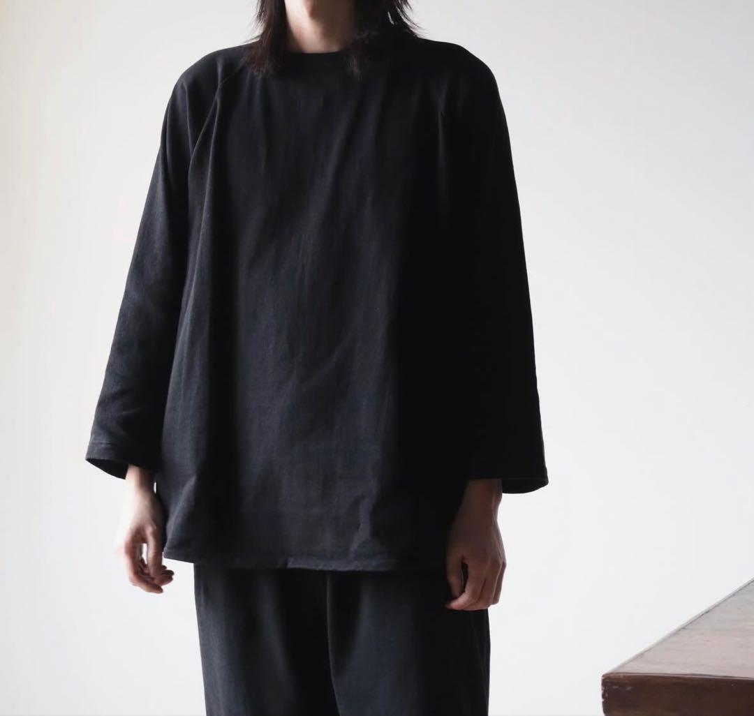 COMOLI コモリ フットボールTシャツ W03-05007 ネイビー 3 - メルカリ