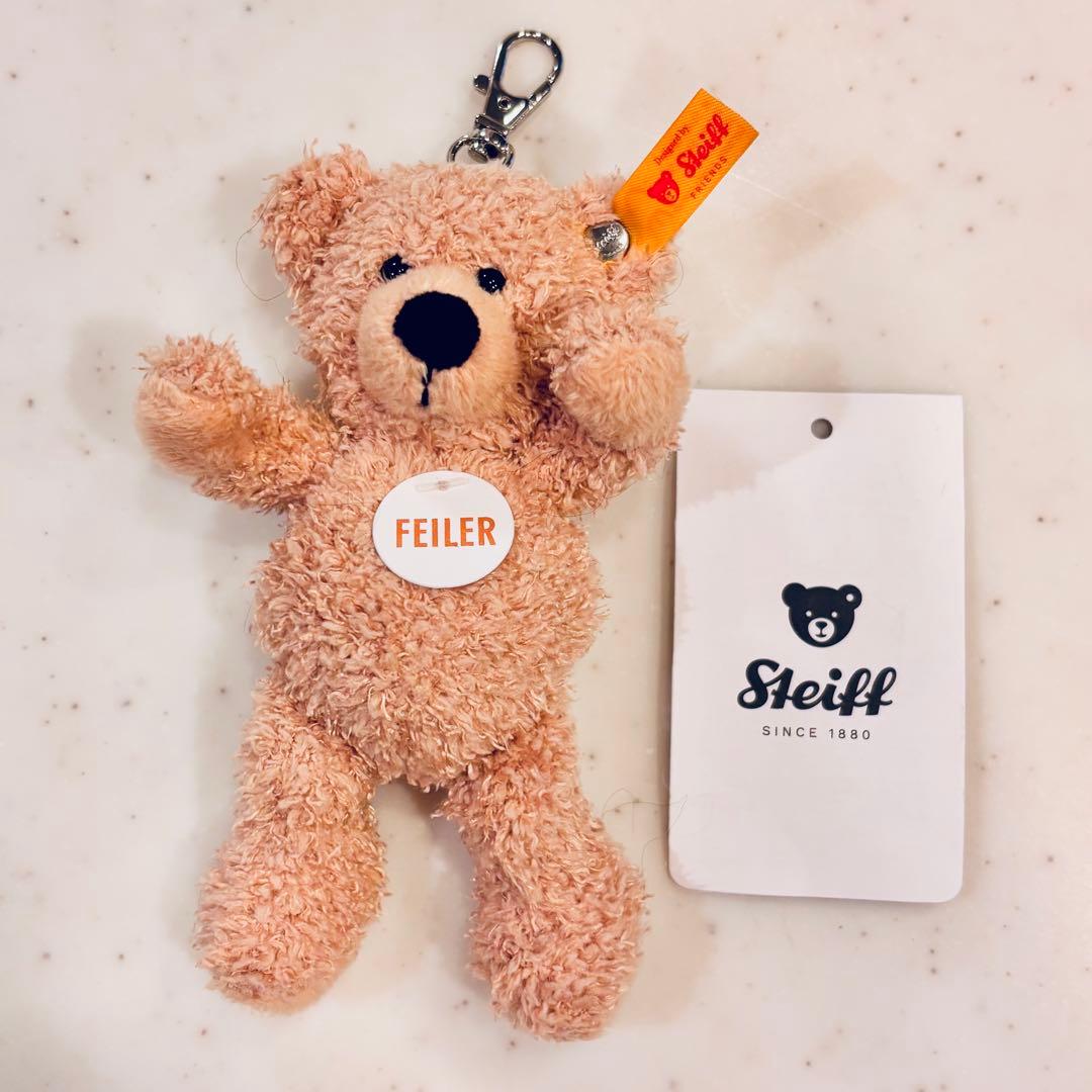 フェイラー Steiff テディベアキーリングセット S115165069 - 小物
